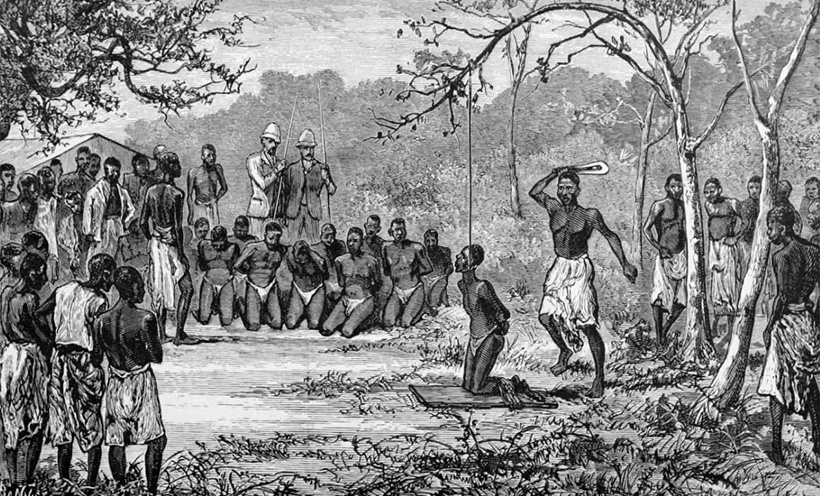 Бельгийские колонизаторы Конго